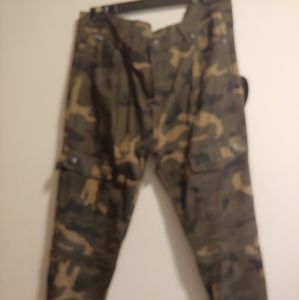 Camouflage Stretch Skinny Jeans